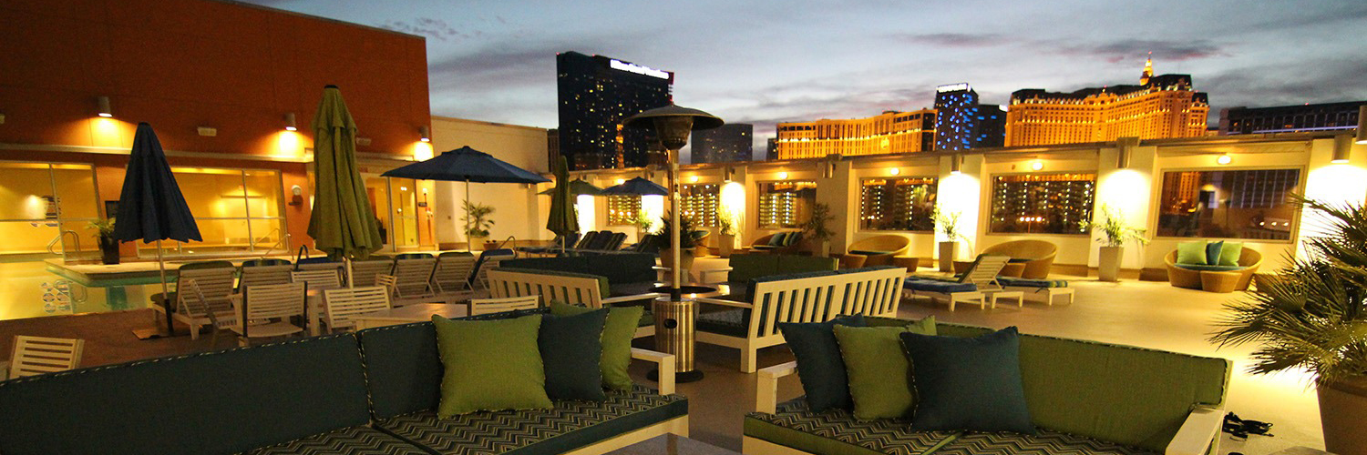 Rooftop Patio at the Platinum Hotel